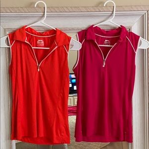 Slazenger Sleeveless Golf Shirt Bundle